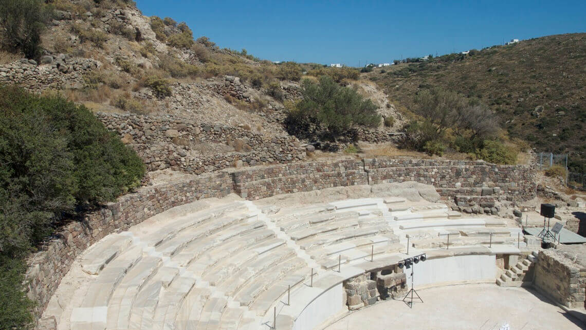 Romersk amfiteater på Milos