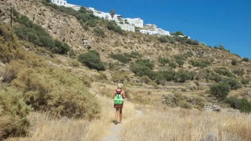 Naturområde på Milos